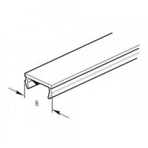 Bosch Rexroth 3842501962, Cover Profile N8 H-Pvc Black 3842501962 Rexroth