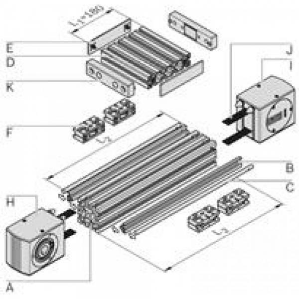 Bosch Rexroth 3842526863, Drive Head Lf12C 3842526863 Rexroth