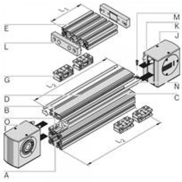 Bosch Rexroth 3842535680, Drive Belt Connect Lf12S/C Lf20 S 3842535680 Rexroth