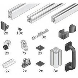 Bosch Rexroth 3842524164, Assembly Kit Schiebetuer 1500 3842524164 Rexroth