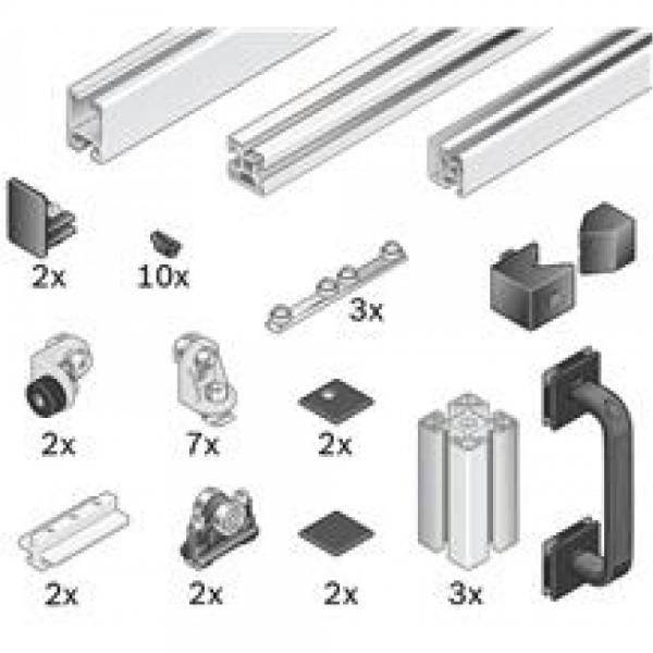 Bosch Rexroth 3842524164, Assembly Kit Schiebetuer 1500 3842524164 Rexroth