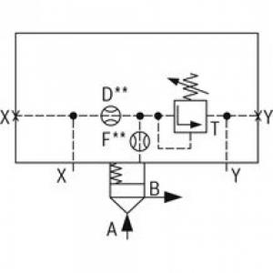Bosch Rexorth Control cover LFA 50 DBU2B2-7X/200A025 R901201716 Rexroth